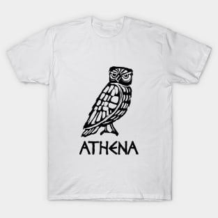 Wise Owl, Owl of Athena T-Shirt